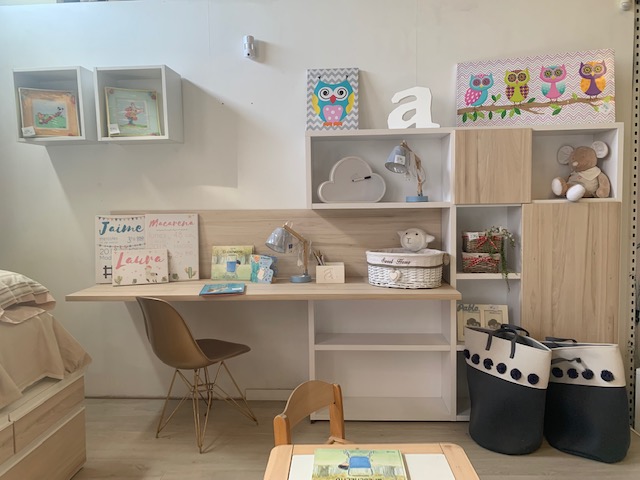 DOMO librería modular con encimera 